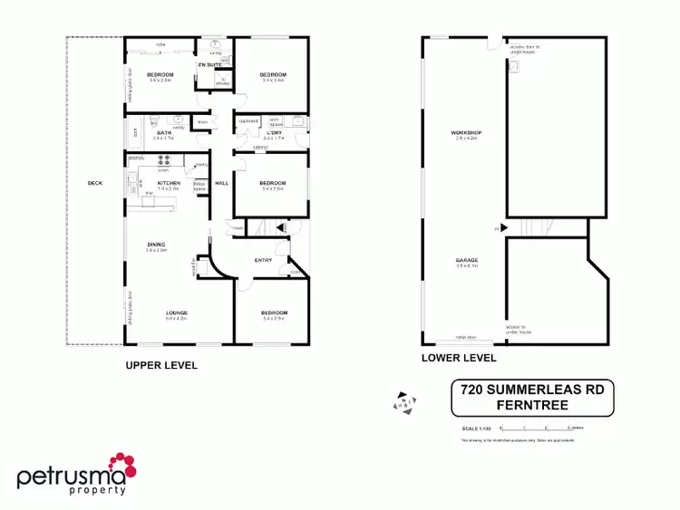 Floorplan of Homely house listing, 720 Summerleas Road, Fern Tree TAS 7054