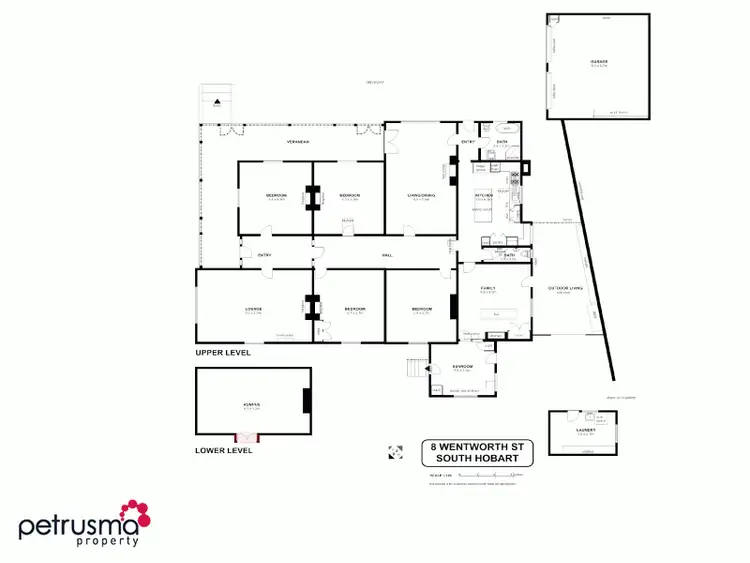 Floorplan of Homely house listing, 8 Wentworth St, South Hobart TAS 7004