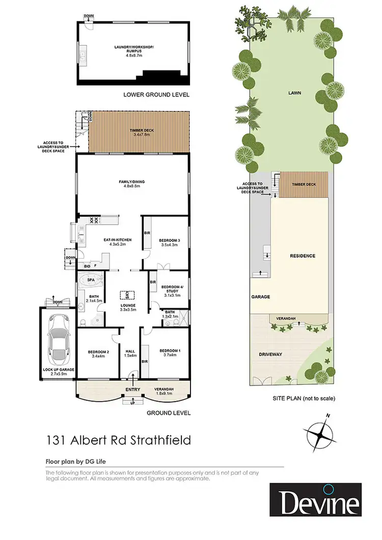 Floorplan of Homely house listing, 131 Albert Road, Strathfield NSW 2135