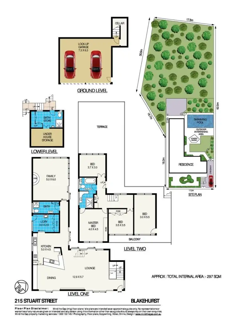 Floorplan of Homely house listing, 215 Stuart St, Blakehurst NSW 2221