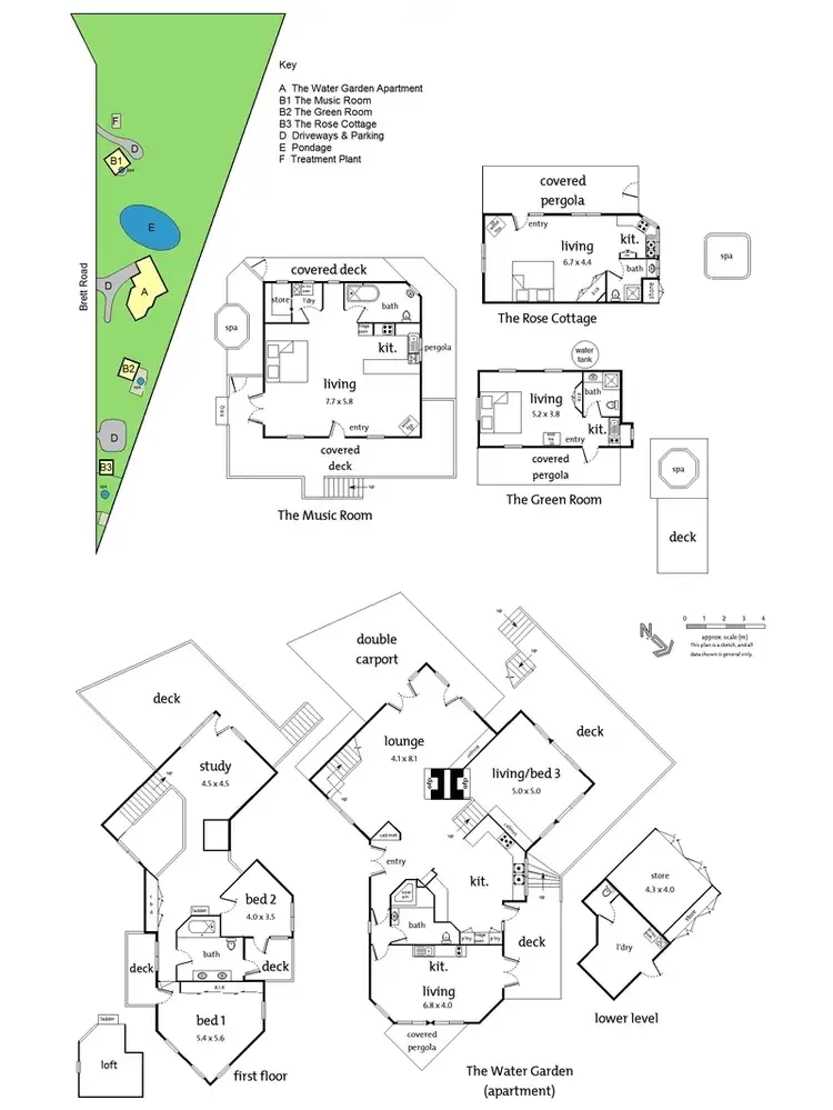 Floorplan of Homely house listing, 18 Brett Road, Warburton VIC 3799