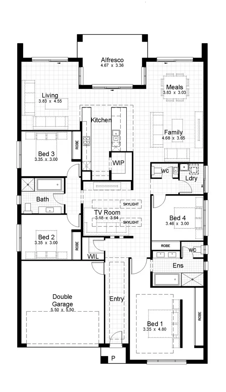 Floorplan of Homely house listing, 7 Harvest Way, Calderwood NSW 2527