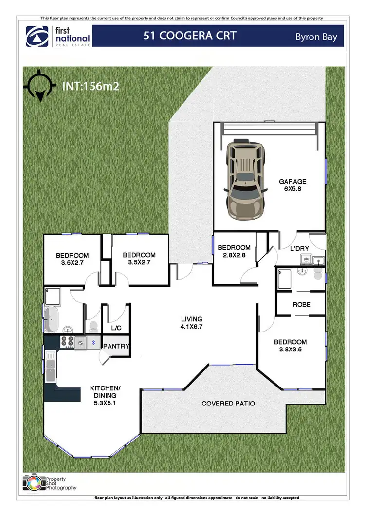 Floorplan of Homely house listing, 51 Coogera Circuit, Suffolk Park NSW 2481