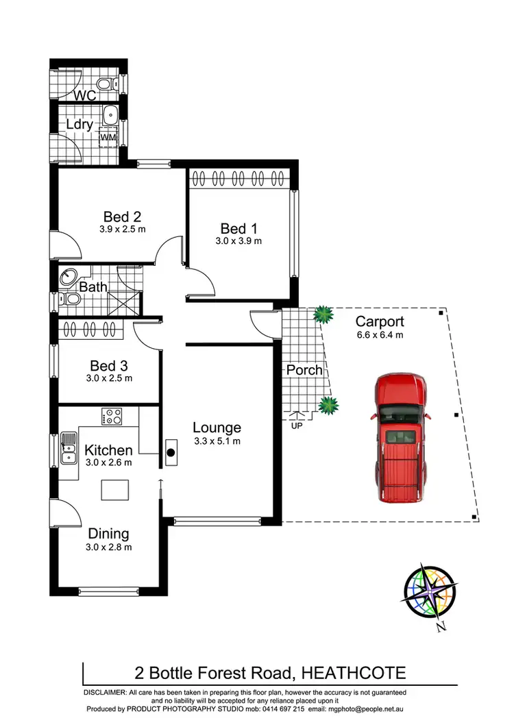 Floorplan of Homely house listing, 2 Bottle Forest Road, Heathcote NSW 2233