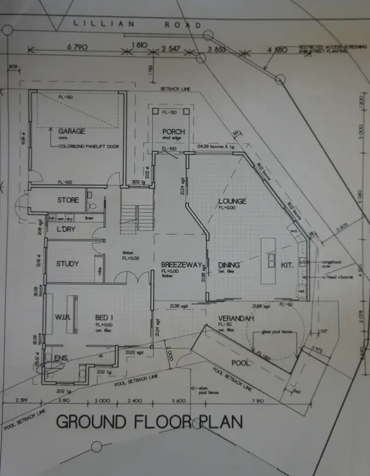 Floorplan of Homely house listing, 1 Lillian Road, Palm Cove QLD 4879
