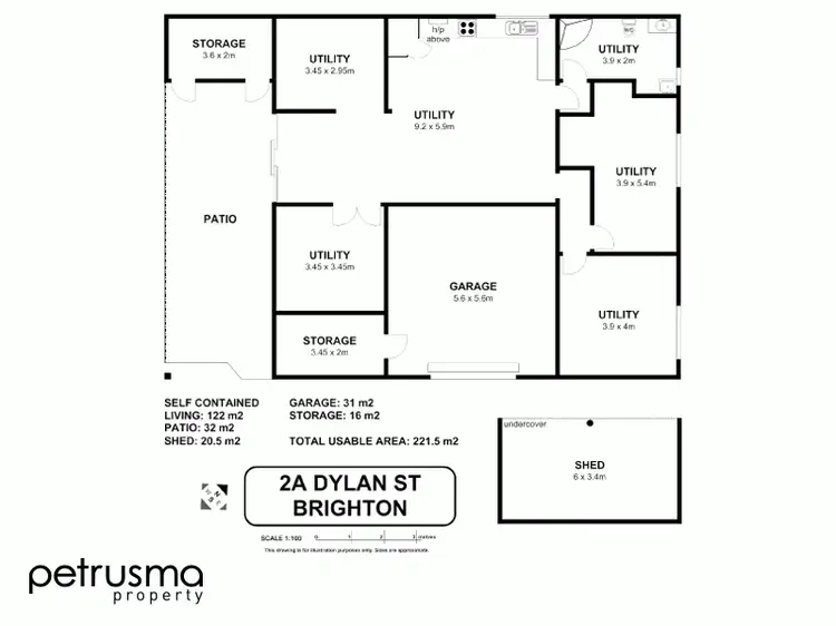 Floorplan of Homely land listing, 2A Dylan Street, Brighton TAS 7030