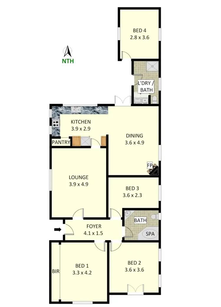 Floorplan of Homely house listing, 24 Brunswick Parade, Ashfield NSW 2131