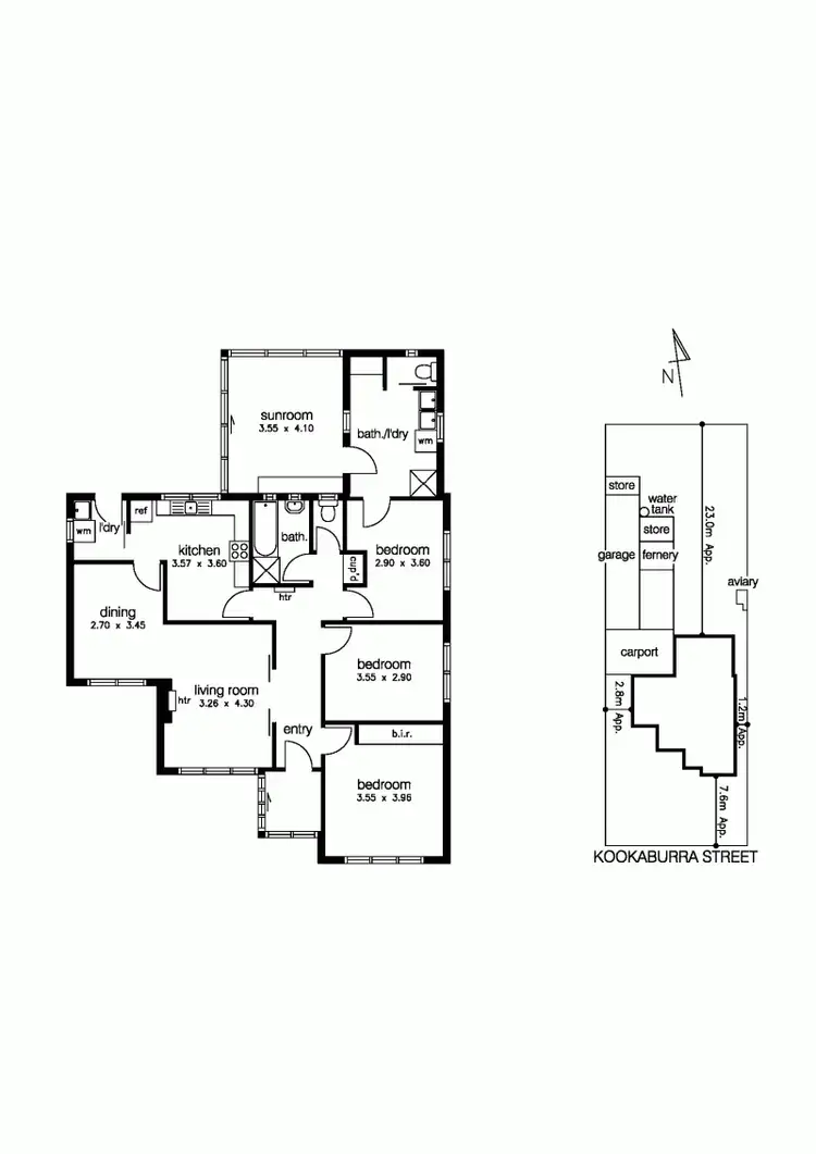Floorplan of Homely house listing, 24 Kookaburra Street, Altona VIC 3018