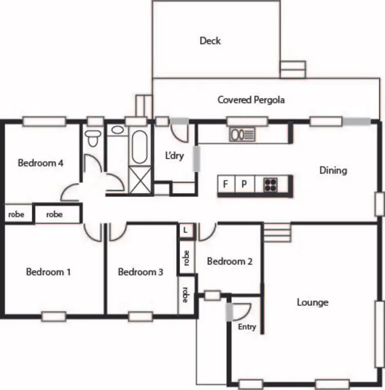 Floorplan of Homely house listing, 39 Jemalong Street, Duffy ACT 2611