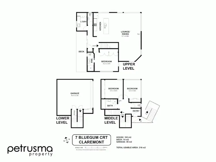 Floorplan of Homely house listing, 7 Bluegum Court, Claremont TAS 7011