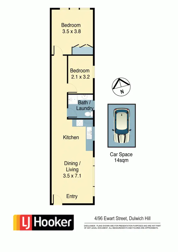 Floorplan of Homely apartment listing, 4/96 Ewart Street, Dulwich Hill NSW 2203