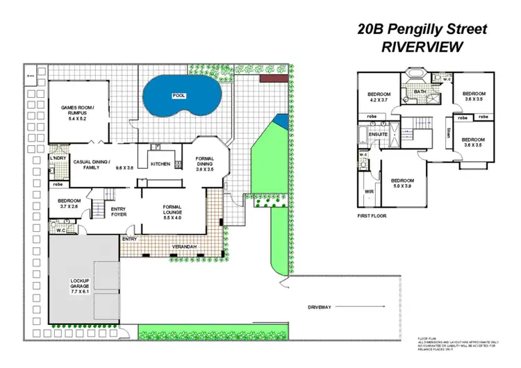 Floorplan of Homely house listing, 20b Pengilly Street, Riverview NSW 2066