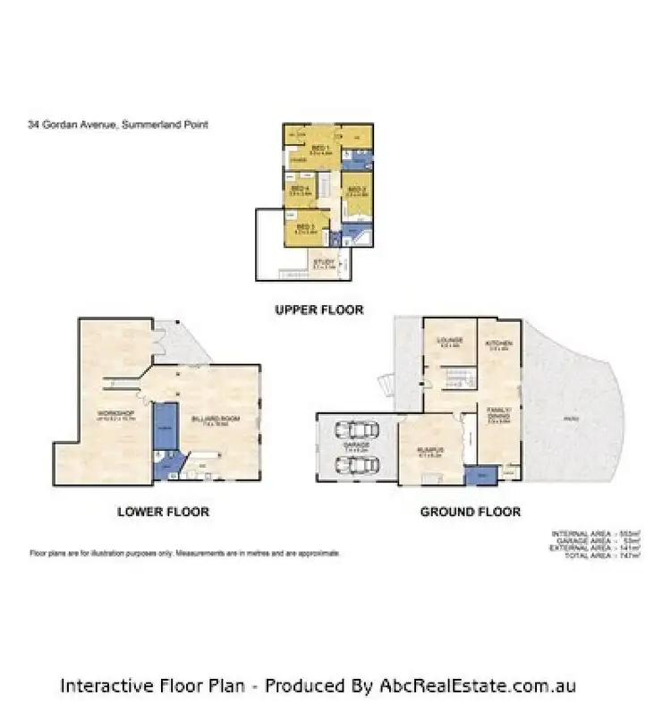 Floorplan of Homely house listing, 34 Gordon Avenue, Summerland Point NSW 2259