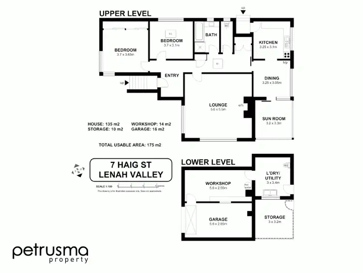 Floorplan of Homely house listing, 7 Haig Street, Lenah Valley TAS 7008