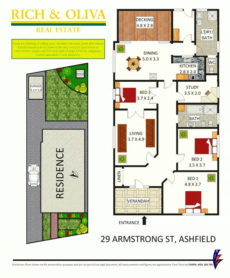 Floorplan of Homely house listing, 29 Armstrong Street, Ashfield NSW 2131