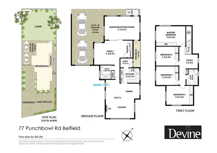Floorplan of Homely house listing, 77 Punchbowl Road, Belfield NSW 2191
