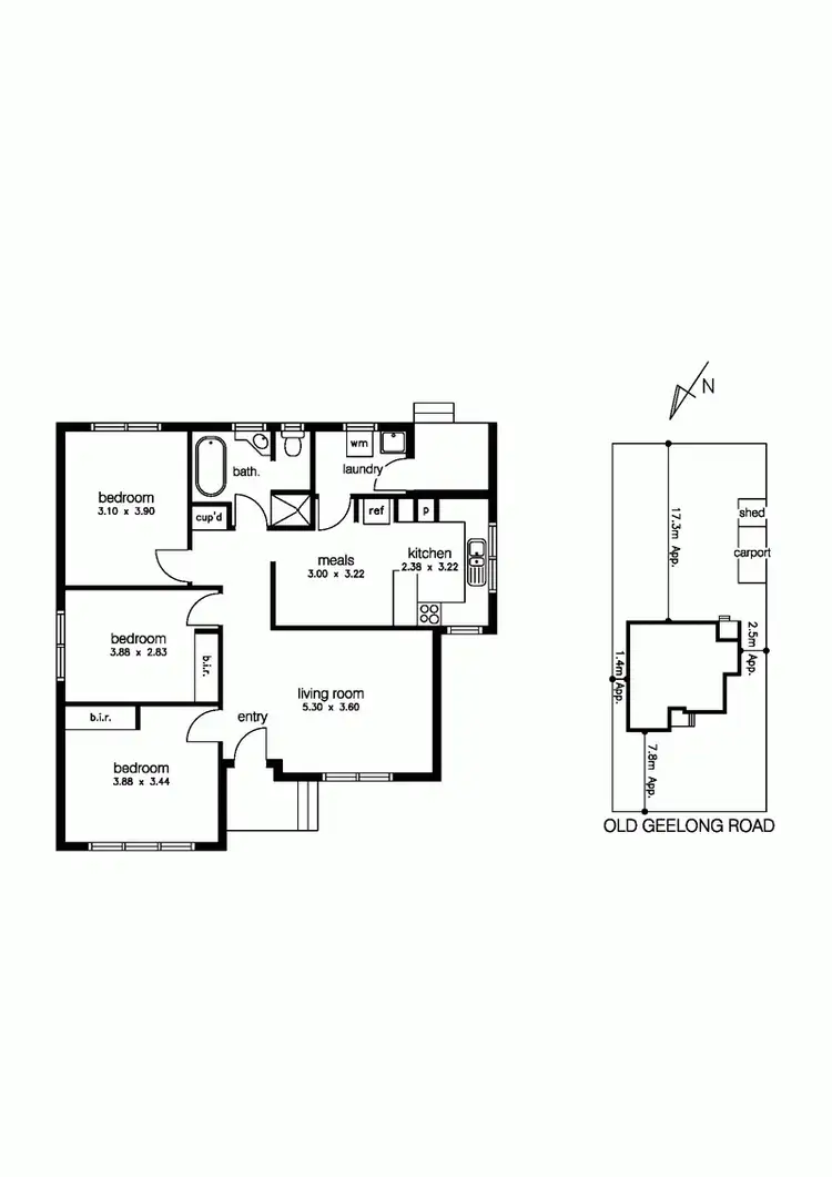 Floorplan of Homely house listing, 97 Old Geelong Road, Laverton VIC 3028