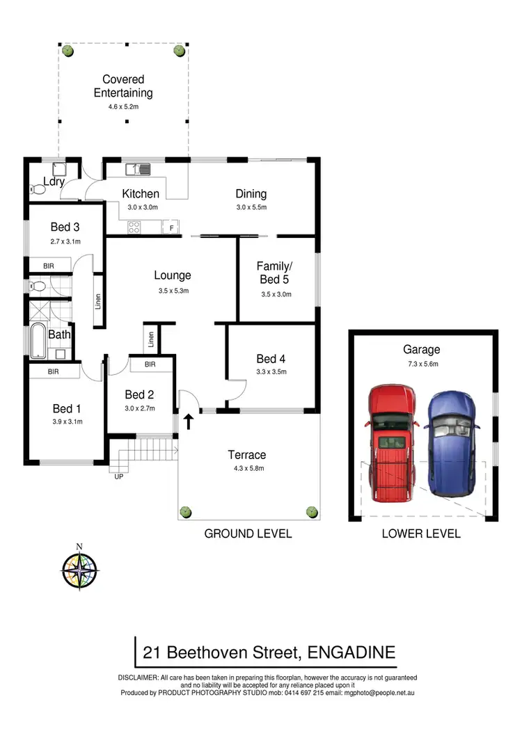 Floorplan of Homely house listing, 21 Beethoven Street, Engadine NSW 2233