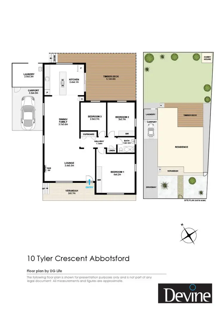 Floorplan of Homely house listing, 10 Tyler Crescent, Abbotsford NSW 2046