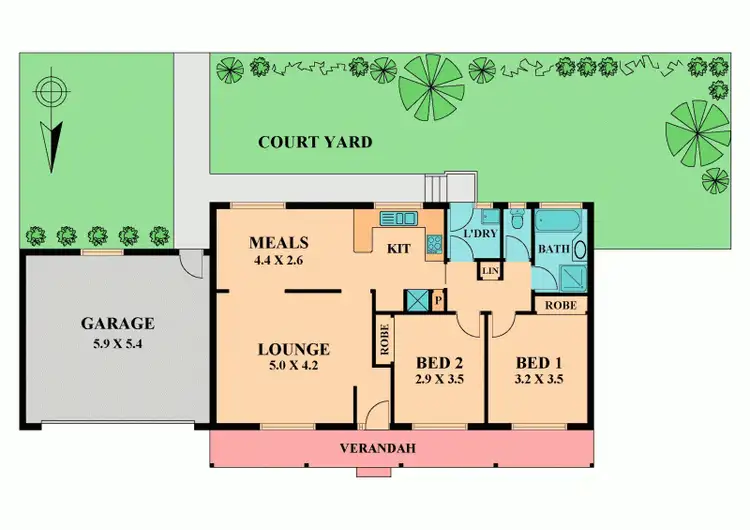 Floorplan of Homely house listing, 5/19-21 RAGLAN STREET, Wallan VIC 3756