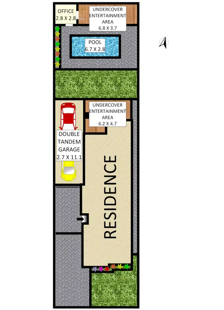 Floorplan of Homely house listing, 41 Omaha Street, Belfield NSW 2191