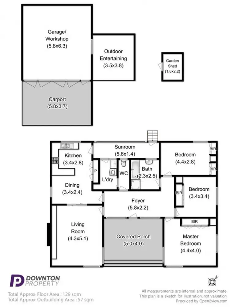 Floorplan of Homely house listing, 8 Mount View Road, Glenorchy TAS 7010