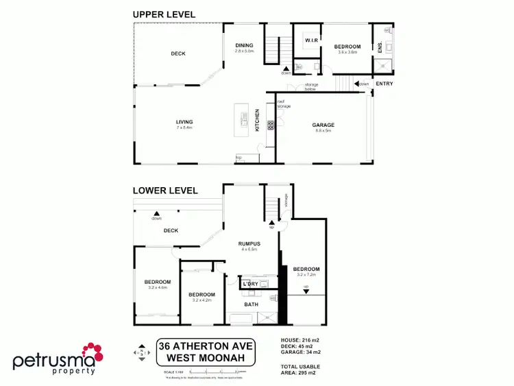 Floorplan of Homely house listing, 36 Atherton Avenue, West Moonah TAS 7009