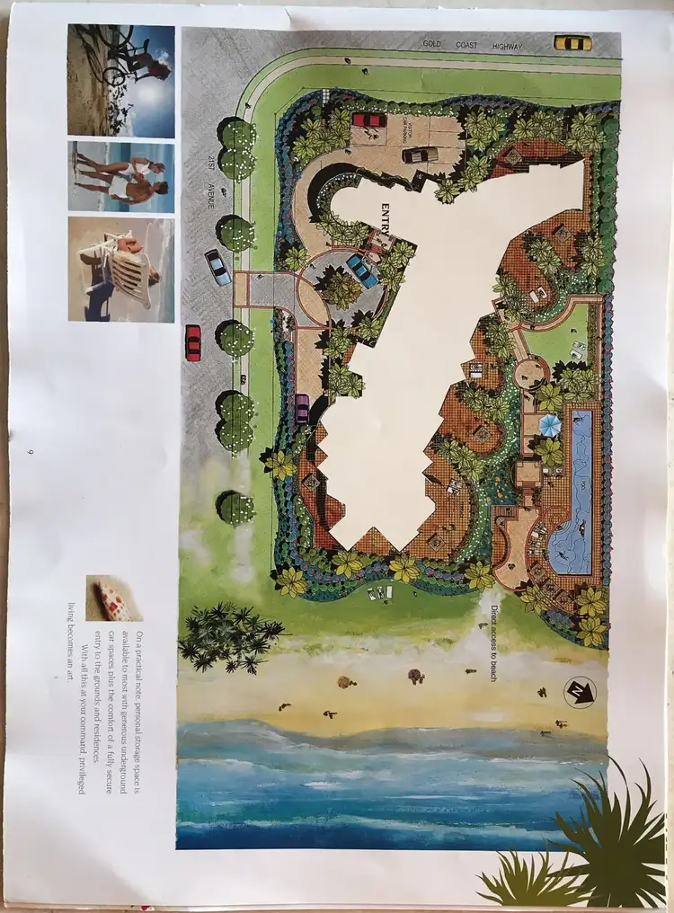 Floorplan of Homely apartment listing, 206/1 Twenty First Avenue, Palm Beach QLD 4221