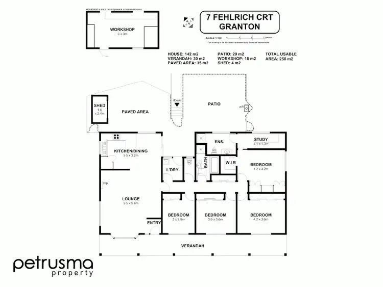 Floorplan of Homely house listing, 7 Fehlrich Court, Granton TAS 7030