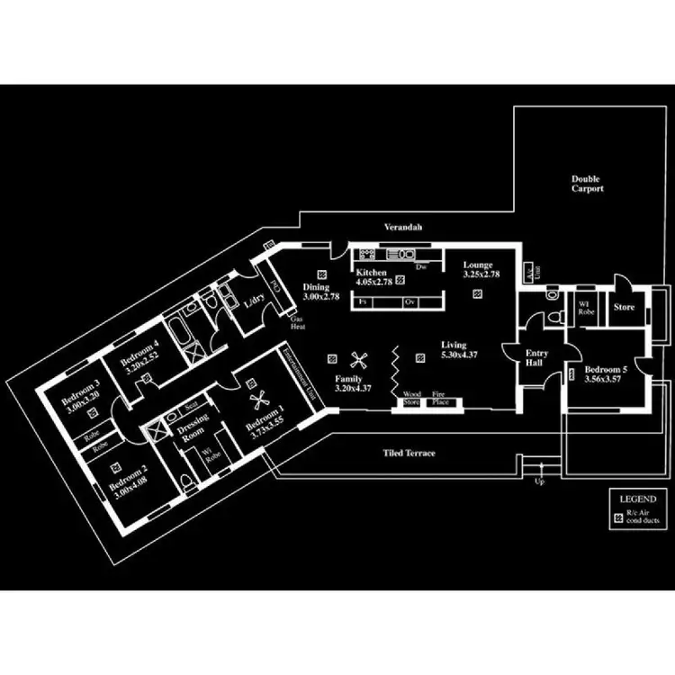Floorplan of Homely house listing, 4 Ridge Court, Morphett Vale SA 5162