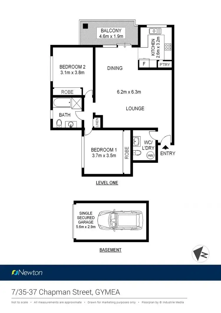 Floorplan of Homely apartment listing, 7/35-37 Chapman Street, Gymea NSW 2227