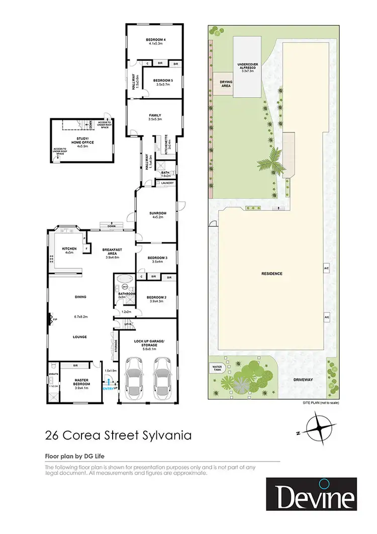 Floorplan of Homely house listing, 26 Corea Street, Sylvania NSW 2224