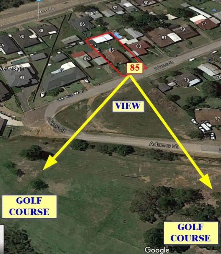 Floorplan of Homely house listing, 85 Adams Street, Heddon Greta NSW 2321