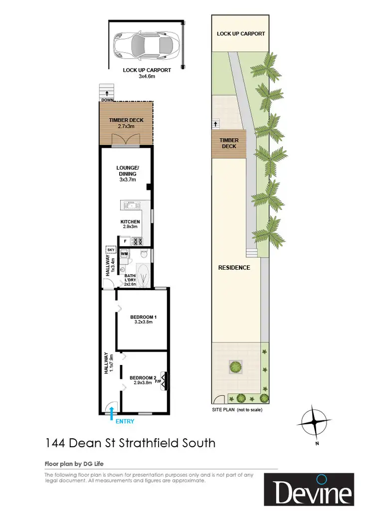 Floorplan of Homely house listing, 144 Dean Street, Strathfield South NSW 2136
