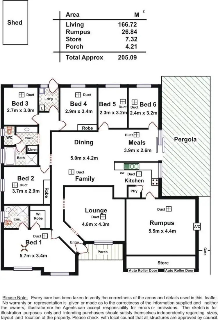Floorplan of Homely house listing, Address available on request