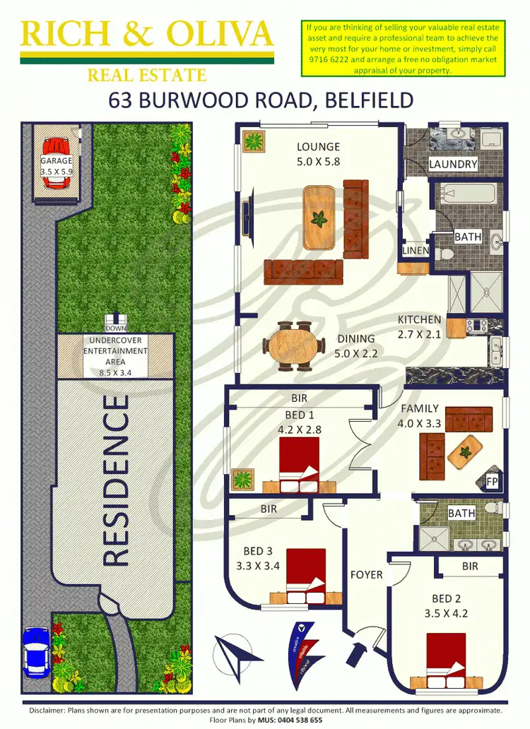 Floorplan of Homely house listing, 63 Burwood Road, Belfield NSW 2191