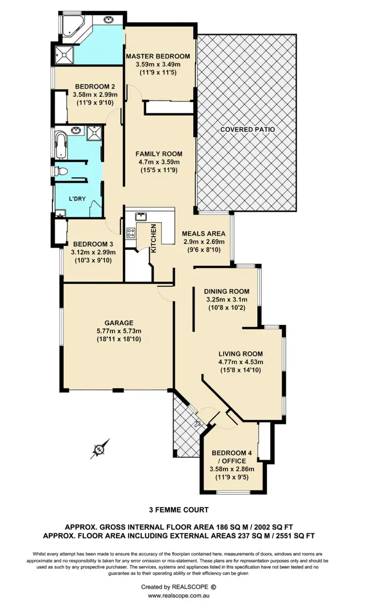 Floorplan of Homely house listing, 3 Femme Court, Eight Mile Plains QLD 4113