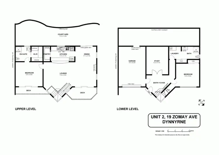 Floorplan of Homely house listing, 19 Zomay Avenue, Dynnyrne TAS 7005