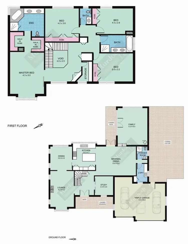 Floorplan of Homely house listing, 58 Alana Drive, West Pennant Hills NSW 2125