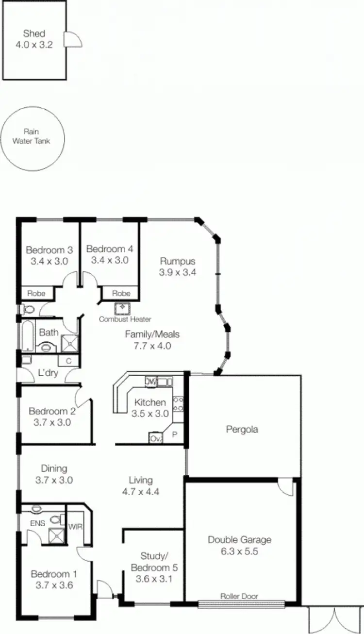 Floorplan of Homely house listing, Address available on request