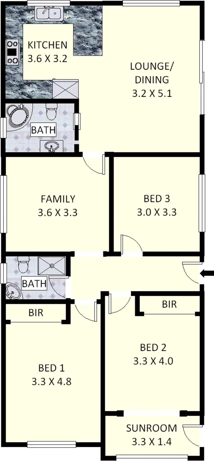 Floorplan of Homely house listing, 5 Llangollan Avenue, Enfield NSW 2136