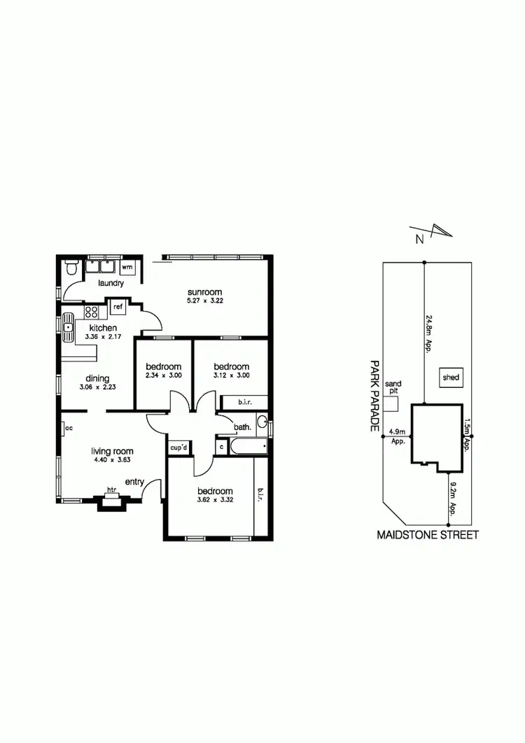 Floorplan of Homely house listing, 169 Maidstone Street, Altona VIC 3018
