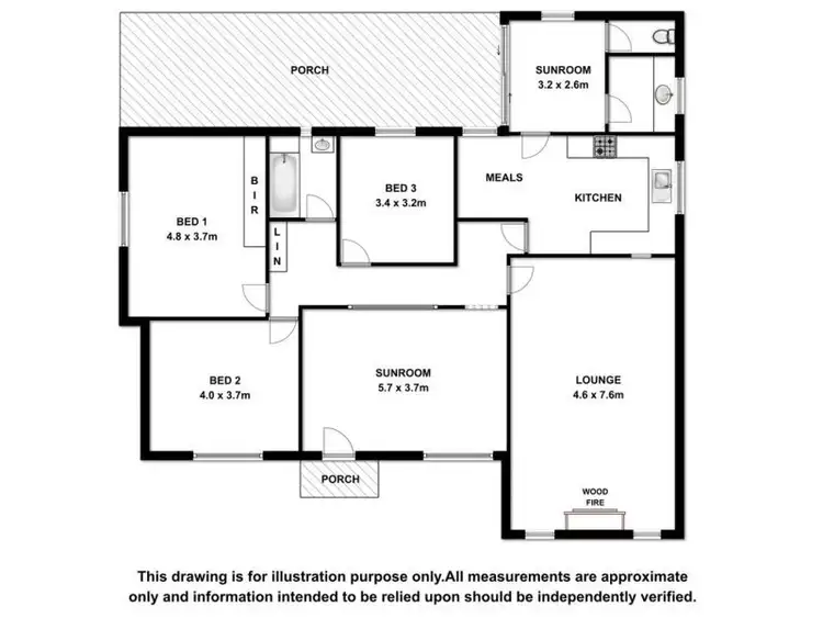 Floorplan of Homely house listing, 147 Bay Road, Moorak SA 5291