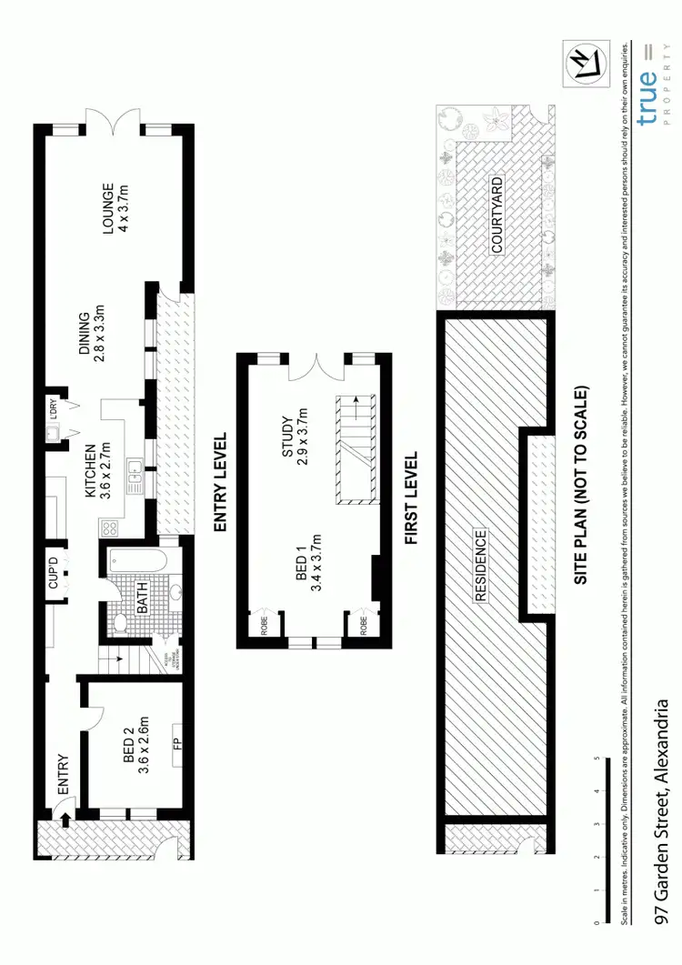 Floorplan of Homely house listing, 97 Garden Street, Alexandria NSW 2015