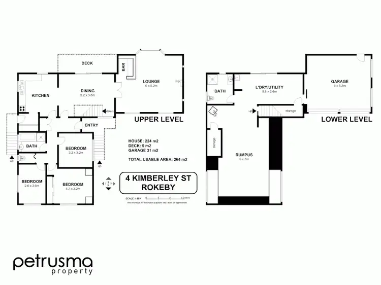 Floorplan of Homely house listing, 4 Kimberley Street, Rokeby TAS 7019