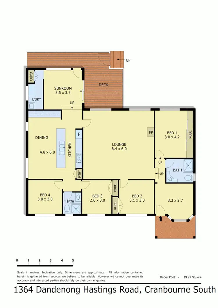 Floorplan of Homely rural property listing, 1364 DANDENONG-HASTINGS ROAD, Cranbourne South VIC 3977
