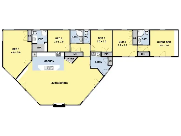 Floorplan of Homely house listing, 94 Melba Parade, Anglesea VIC 3230