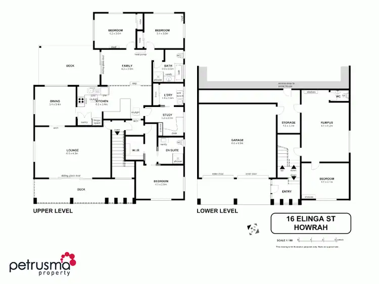 Floorplan of Homely house listing, 16 Elinga Street, Howrah TAS 7018