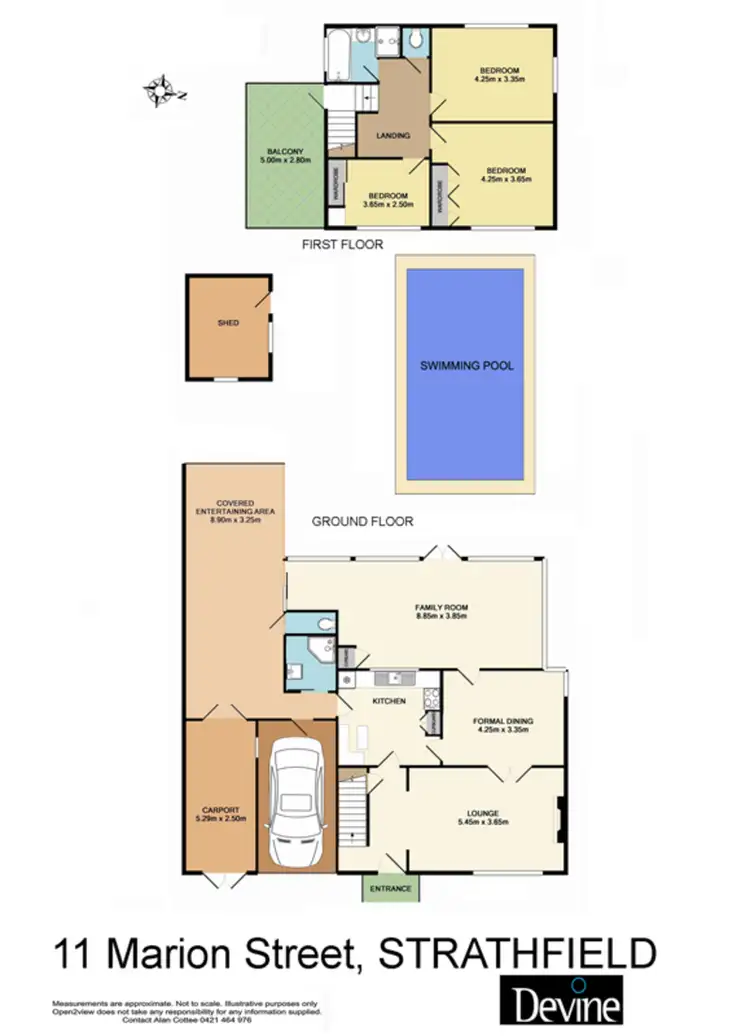 Floorplan of Homely house listing, 11 Marion Street, Strathfield NSW 2135