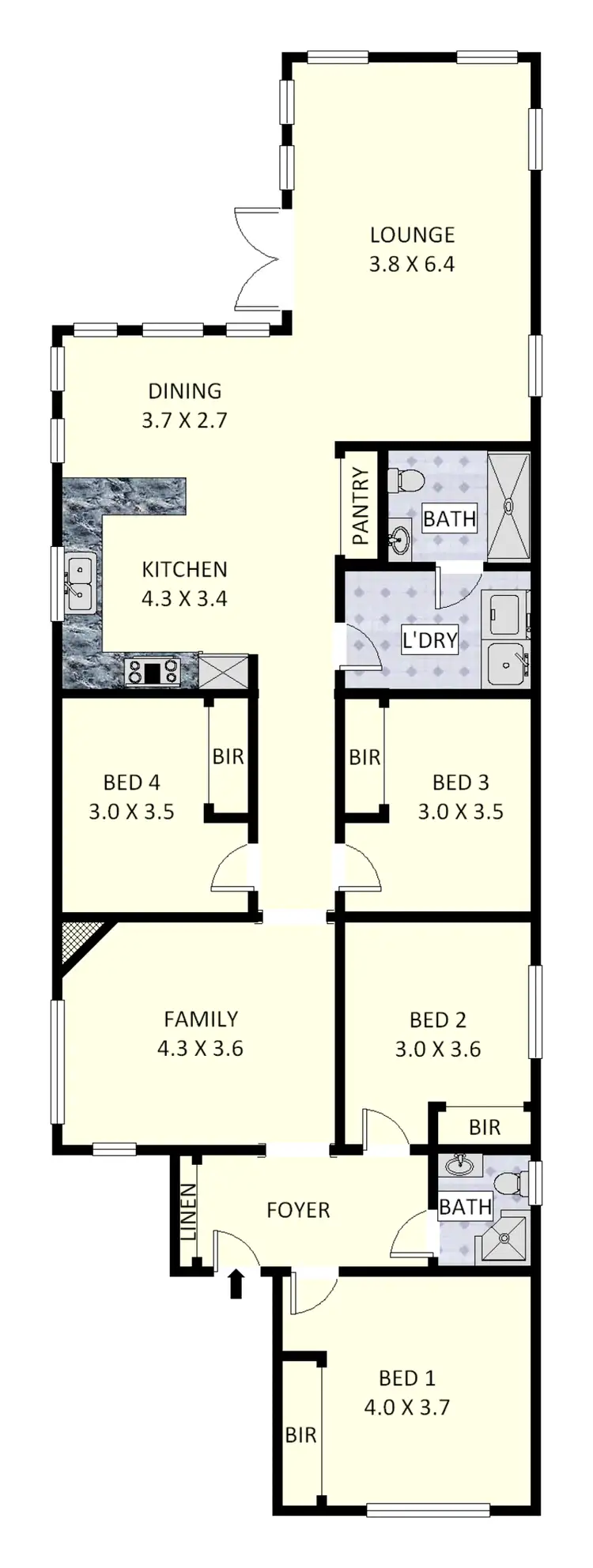 Floorplan of Homely house listing, 20 Trevenar Street, Ashbury NSW 2193